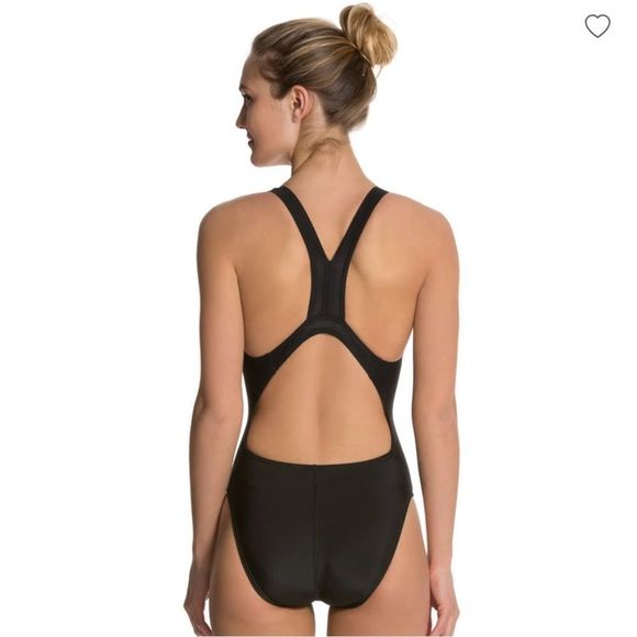 Speedo Learn To Swim Pro LT Superpro One Piece Swimsuit 10/36 in size Black nwt - Picture 3 of 9